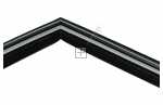 Freezer Door Seal - C00386575 481010858528 Magnetic Seal Black [Whirlpool Indesit]