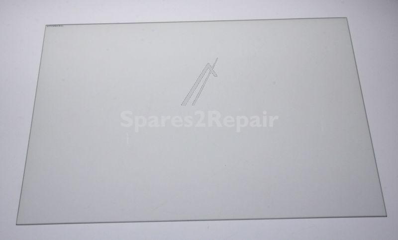 Door Panel - C00075700 482000076411 Oven Door Glass Bianco Indesit H [Whirlpool Indesit]