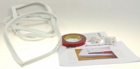 Liebherr Refrigerator Door Seal - 710987600 Magnetic Door Seal White K28