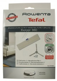 Vacuum Cleaner Filter - Zr740003 Filter Allergy + Small Brush*2 [Groupe SEB]