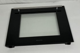 Hisense Gorenje Oven outer Door - 857664 Door Glass Outer + Brackets