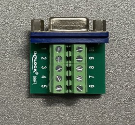 Delock Cable/plugs/adapter - Adapter Sub-d 9 Pin Female > Terminal Block 10 Pin