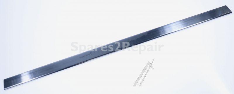 Whirlpool Profile - C00523765 488000523765 Trim Shelf Front Hotfoil Grey