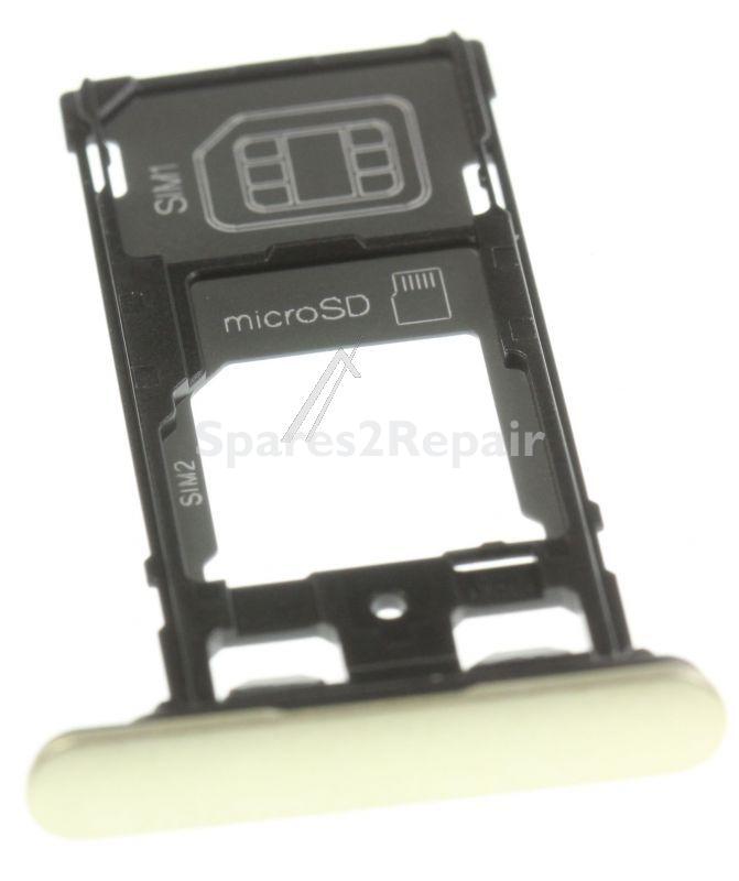 Sony Sim card Holder - 1302-3715 U50038481 Sony Xperia Performance Dual Sim- Und Sd-kartenhalter Lime