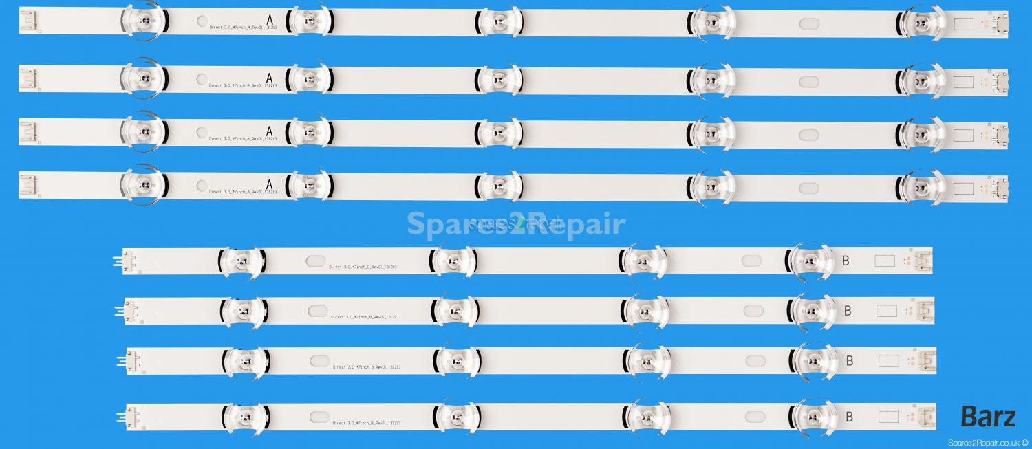LG 47 inch Full LED Backlight Array - LC470DUE FG - LC470DUH FG - 6916L-1715A - 6916L-1716A - AGF78400901 - AGF78401001