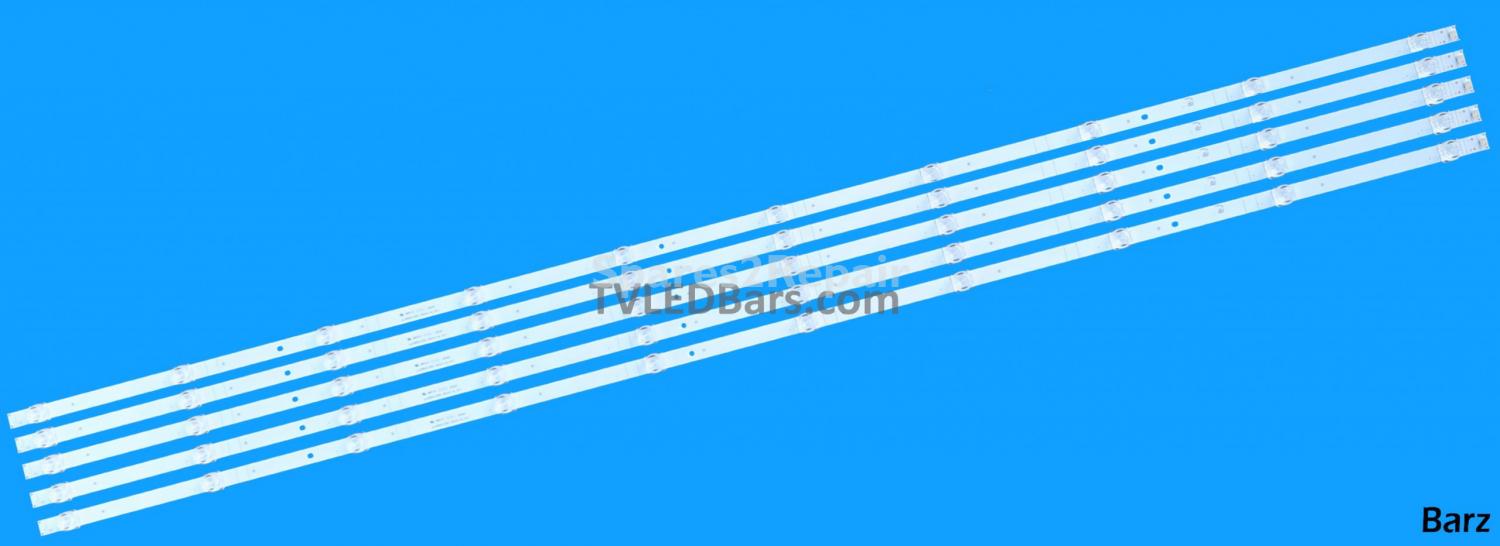 Hisense LED Backlight Array Hisense H58A6100 H58AE6000 H58AE6100UK 58" HD580S1U02 HD580S1U91 JL.D580A1330-365AS-M_V02 5pcs