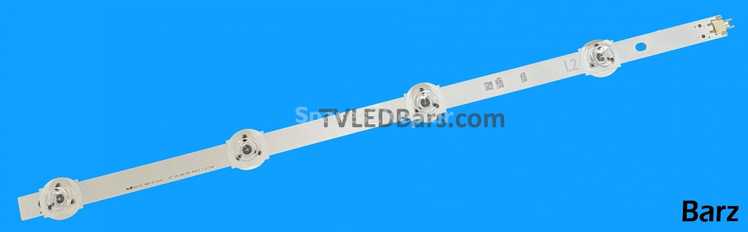 Backlight LED Bar Panasonic 42" L2 6916L-1809A V14 Slim DRT LC420DUF (VG) (F1) (VG) (F2) TX-42AS 1pc BZ234005