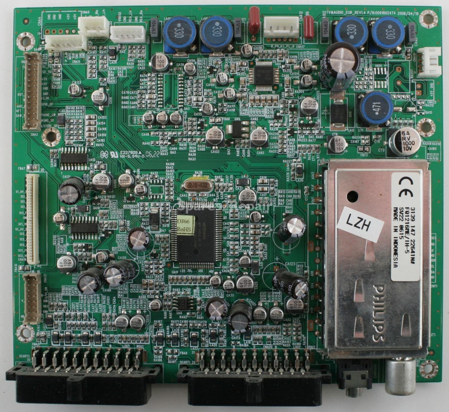 Bauer XT32 - Tuner and Scart - TV&AUDIO_EUR-REV1.4 - 0091802474