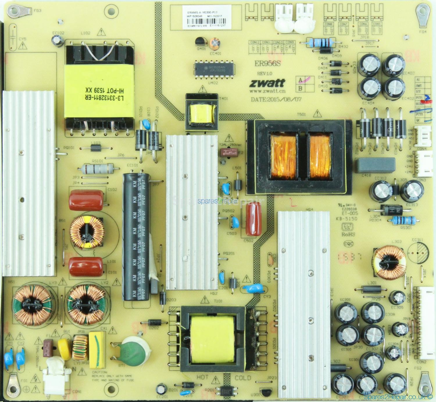 Cello C58238T2-4K - Power Supply - ER956S-A-160300-P03 - REV:1.0