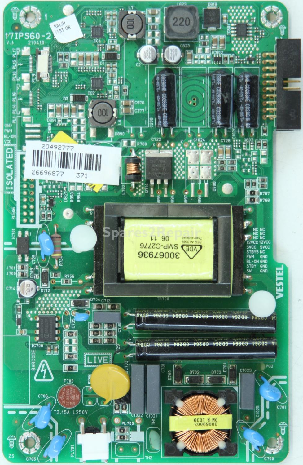 Hitachi L22VG07U - PSU - 17IPS60-2 - 210410 - 20492777