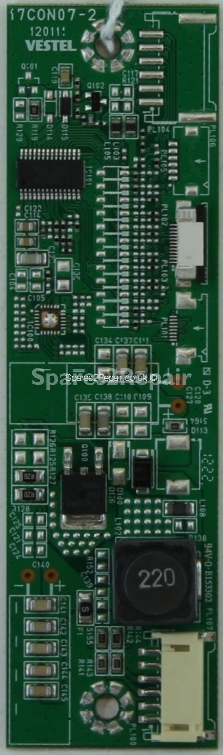 Hitachi L24DG07U - LED Driver Board - 20554087 - 17CON07-2 - 120111