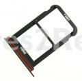Huawei Sim card Holder - Sim - Sd Tray For Huawei P20 Pro Black