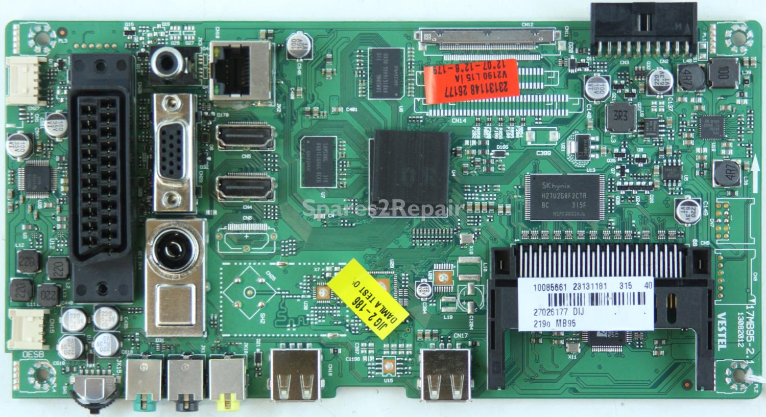JVC LT-40TW51J - Main AV - 23131181 - 17MB95-2.1 - 13082012