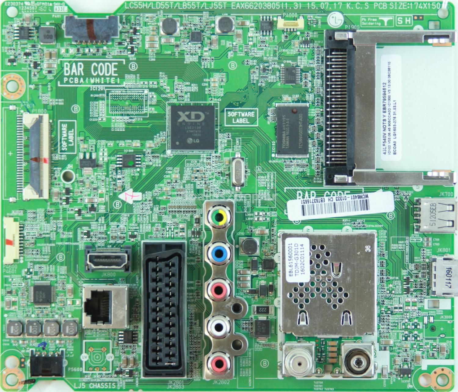 LG 43LF540V - Main AV - EBR79594612 - EBT63716651 - EAX66203805(1.3) - LC55H/LD55T/LB55T/LJ55T