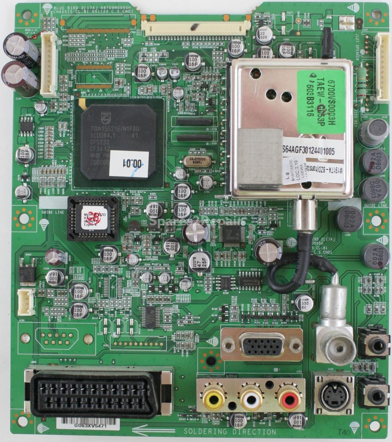 LG L1917AD - Main AV - 68709M0005H - EBR30249701 - CL-81 - 051122 - BLUE BIRD 2(17A)