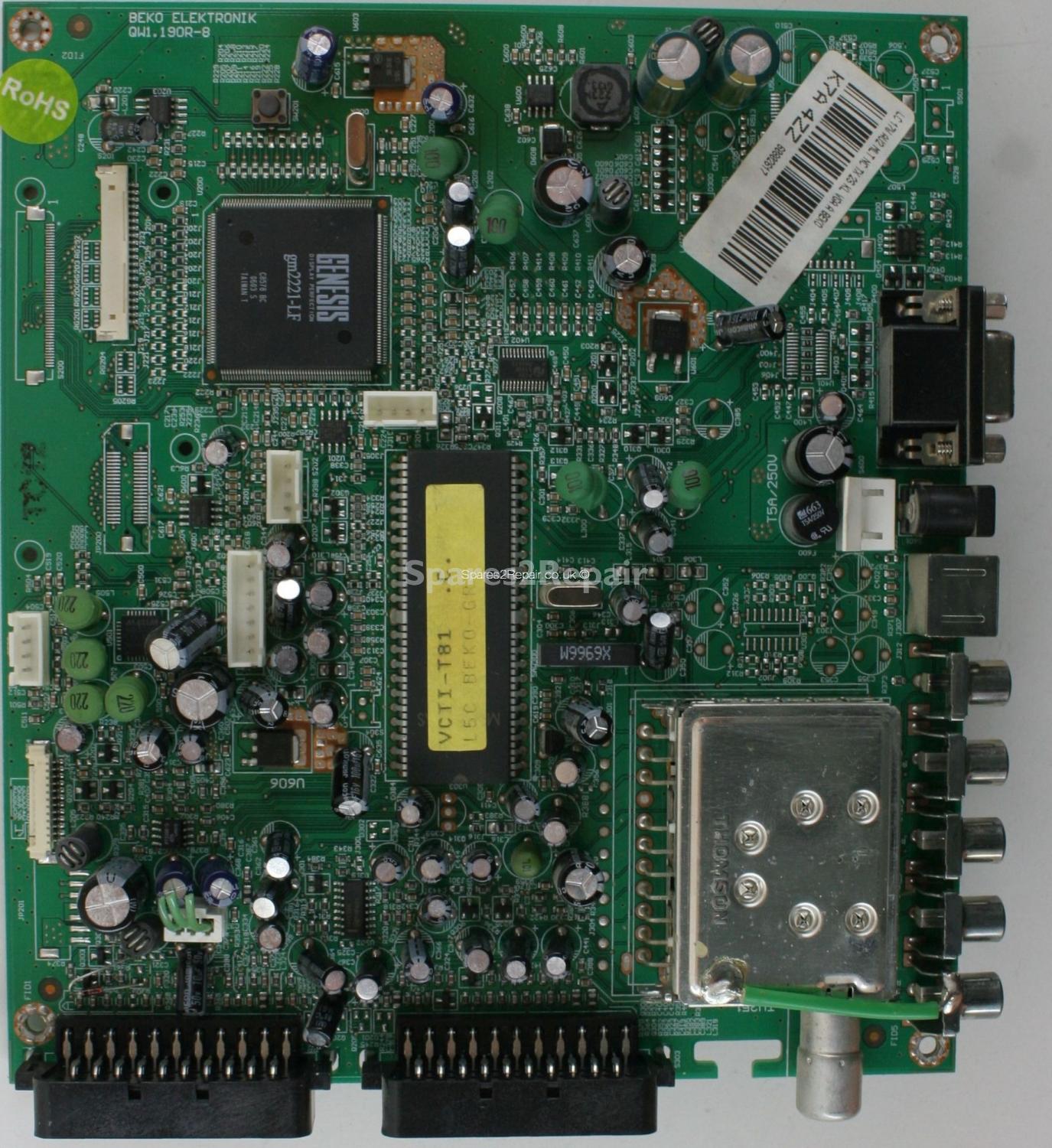 Onn A017LC - Main AV - QW1.190R-8 - K7A 4ZZ