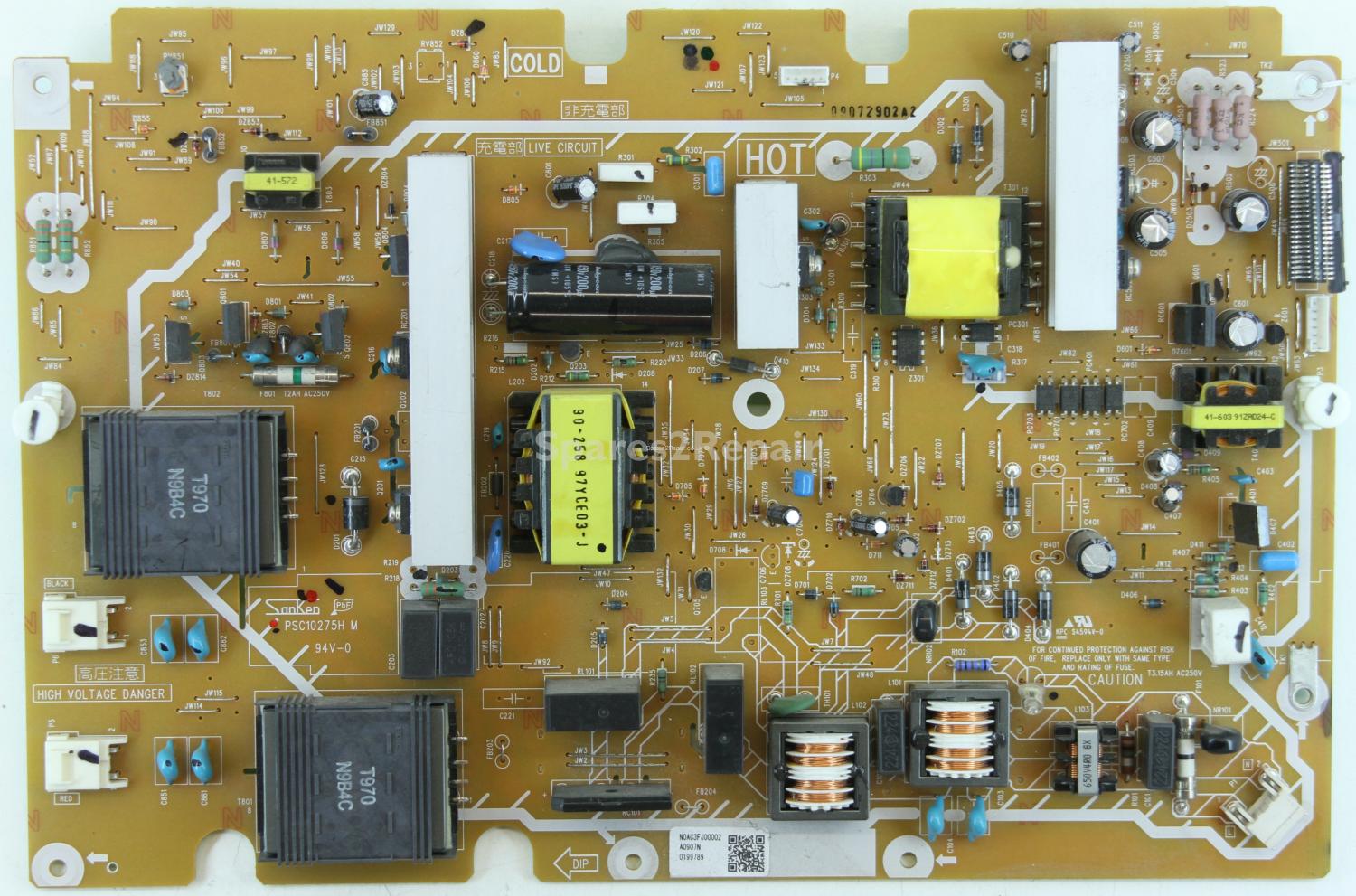 Panasonic TX-L37S10B - PSU - PSC10275H M - N0AC3FJ00002
