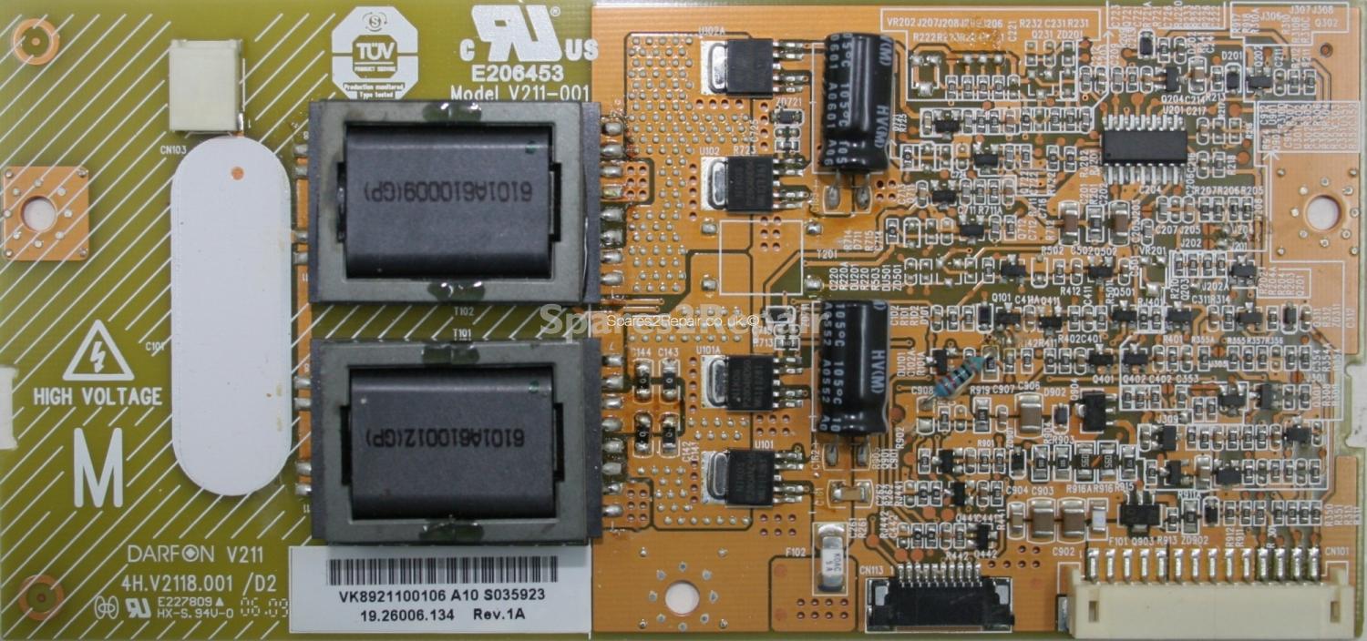 32PF5521D/10 - Inverter - V211-001 - 4H.V2118.001 D2 Master