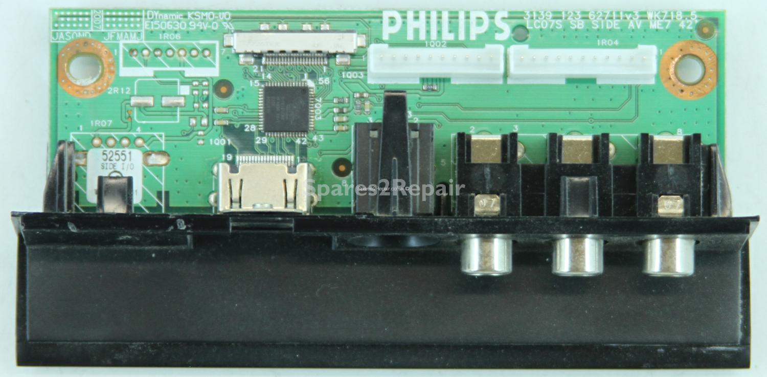 Philips 42PFL7962D/05 - Side AV - 3139 123 62711 v3 - WK718.5