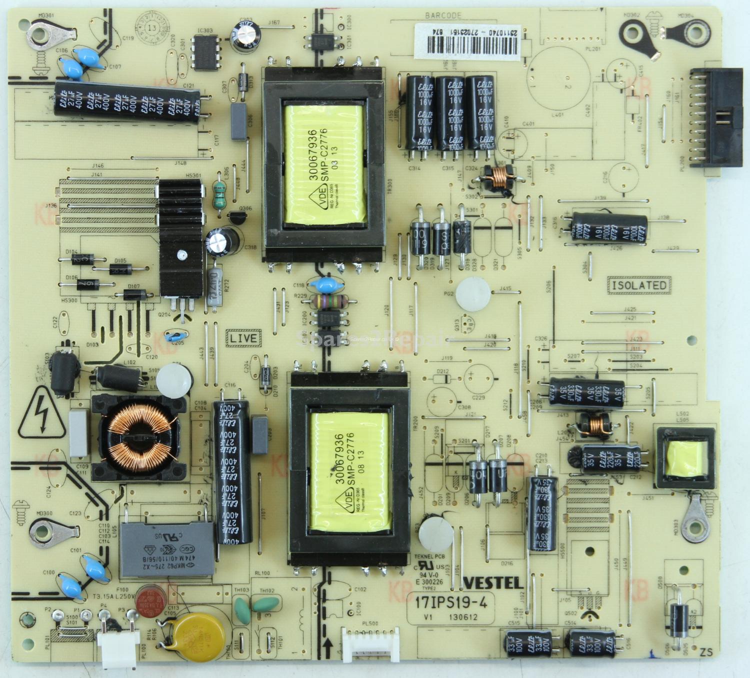 Polaroid 32 Inch - PSU - 23110740 - 17IPS19-4 - V1 - 130612