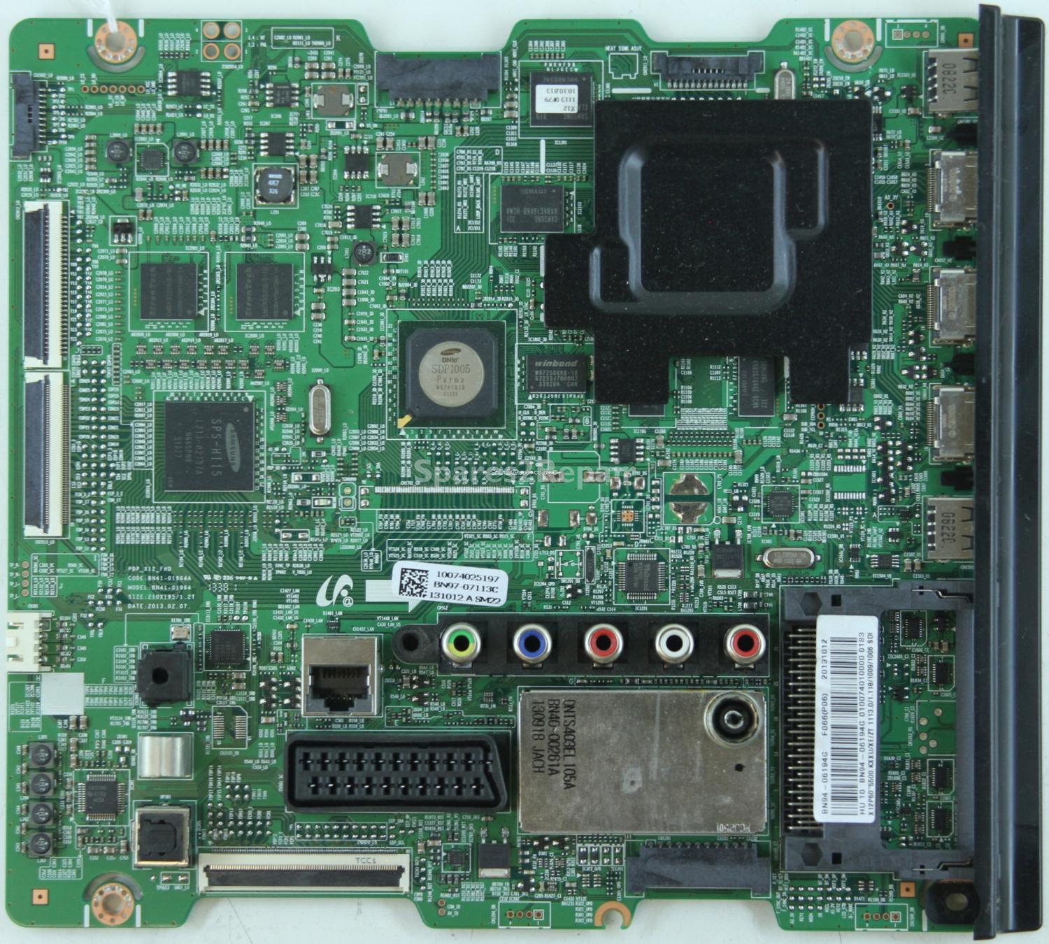 Samsung PS60F5500 - Main AV - BN94-06194G - BN44-01964A - PDP_X12_FHD