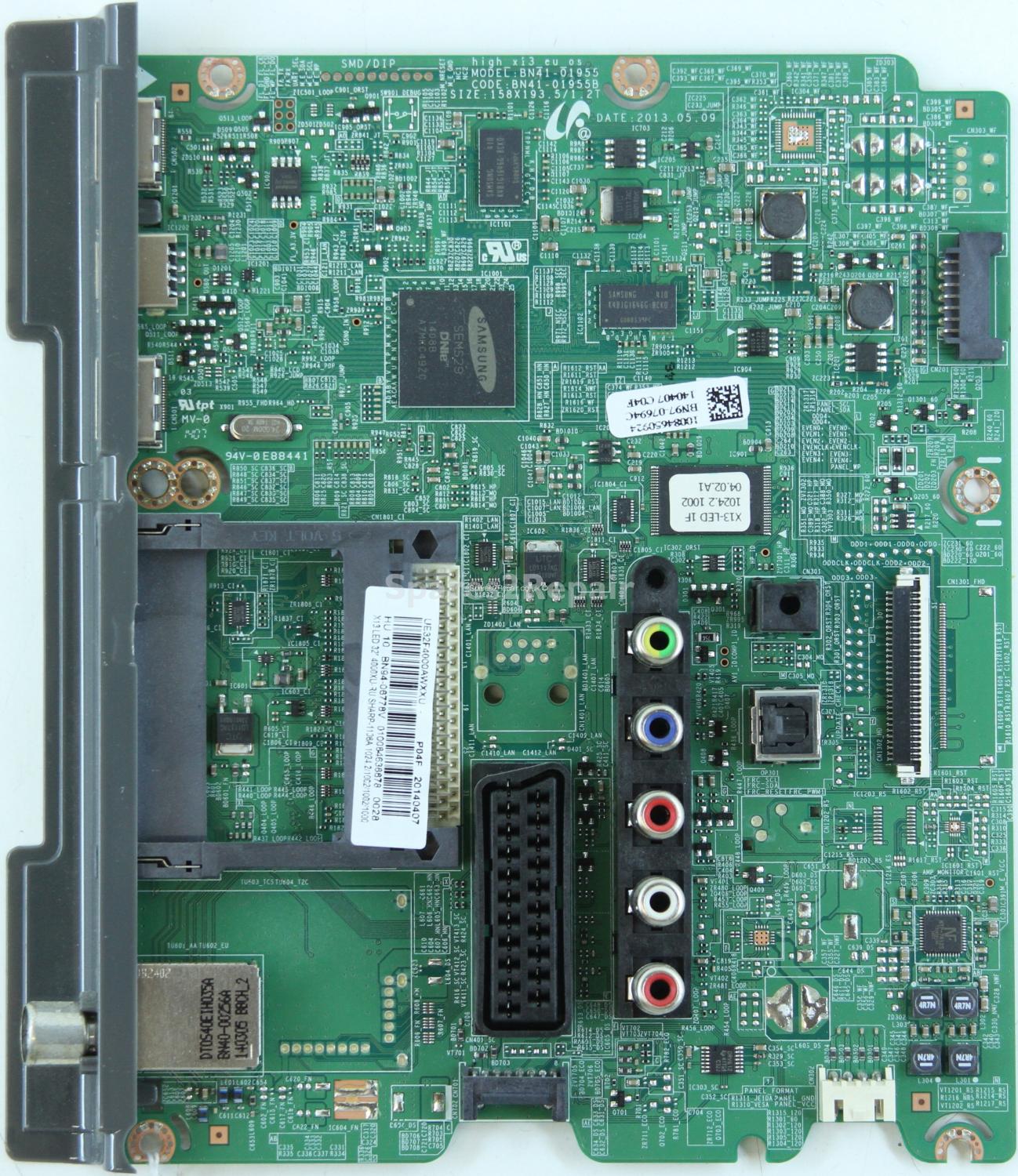 Samsung UE32F4000AW - Main AV - BN94-06778V - BN41-01955B - high_x13_eu_os