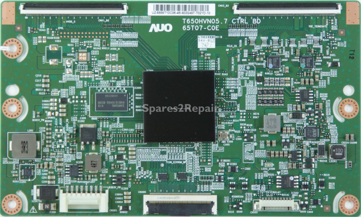 Samsung UE55H6400 - T-Con - 55.55T10.C06 - 65T07-C0E - T650HVN05.7 CTRL BD