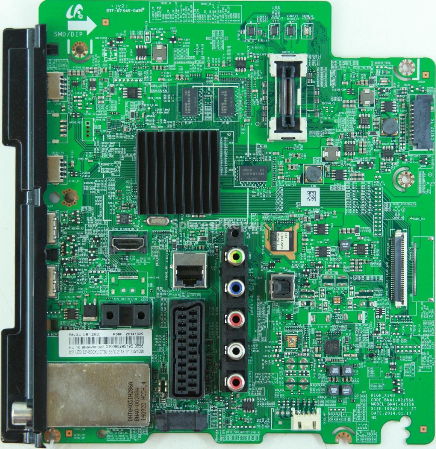 Samsung UE32H4500AK - Main AV - BN94-08128Z - BN41-02156A - HIGH_X14H