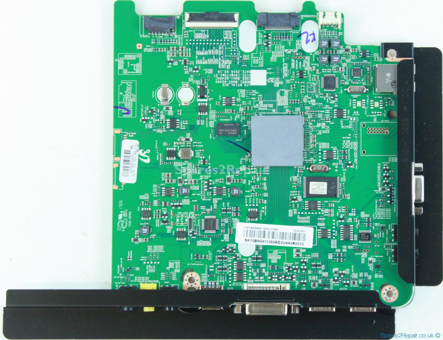 Samsung DC32E - Main AV - BN94-11368A - BN41-02490C - LED NT14L_DCE