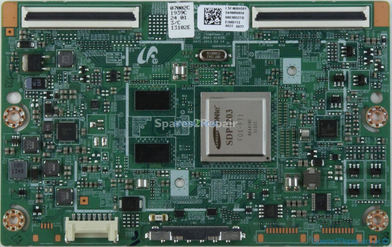 Samsung UE46F8000ST - T-Con - BN97-07002C - BN95-00863B - BN41-01939C - LSF460HQ01