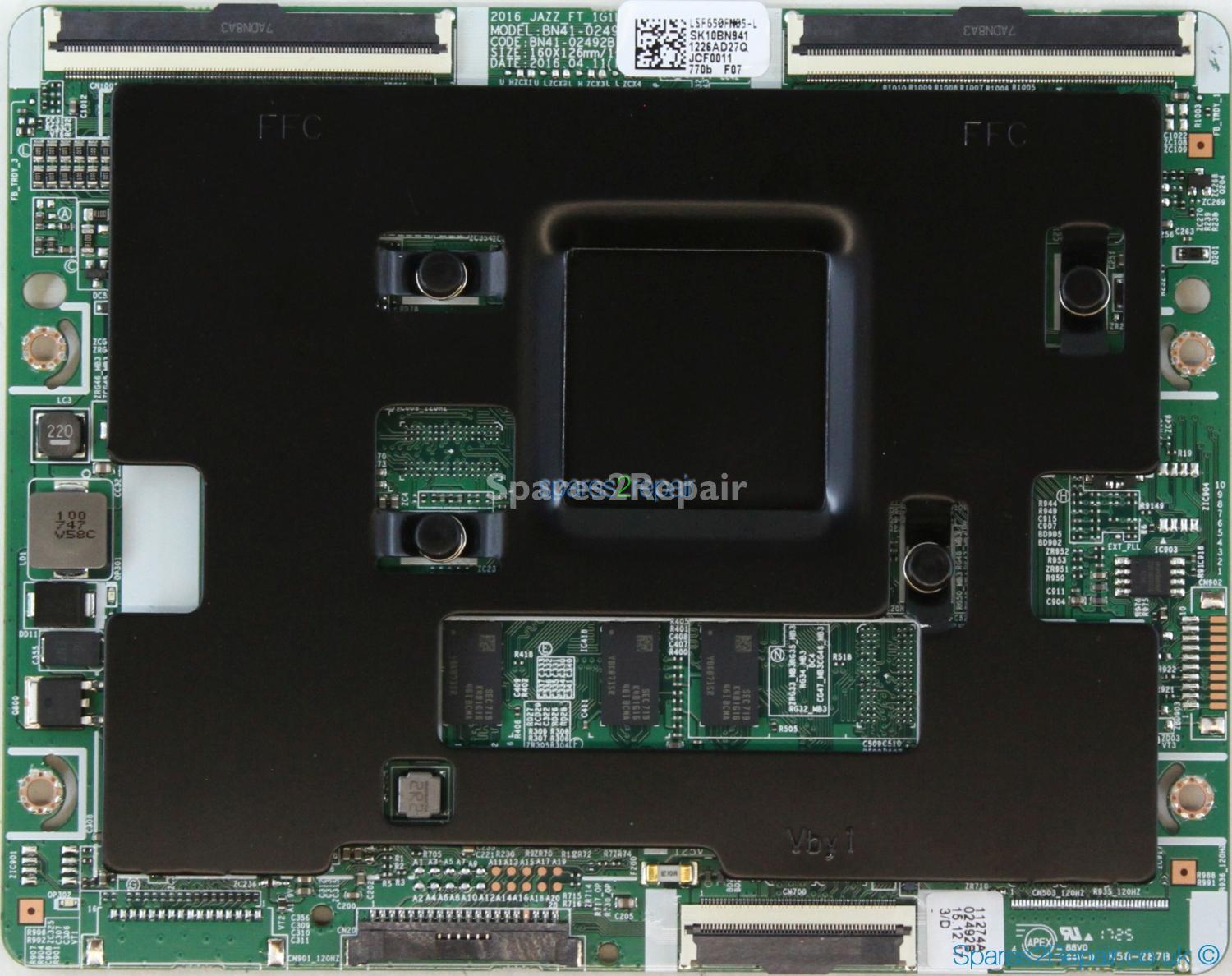 Samsung HG55EE890UB - T-Con - BN94-11226A - BN97-01127A - BN41-02492B - 2016_JAZZ_FT_1G1D - LSF650FN05-L