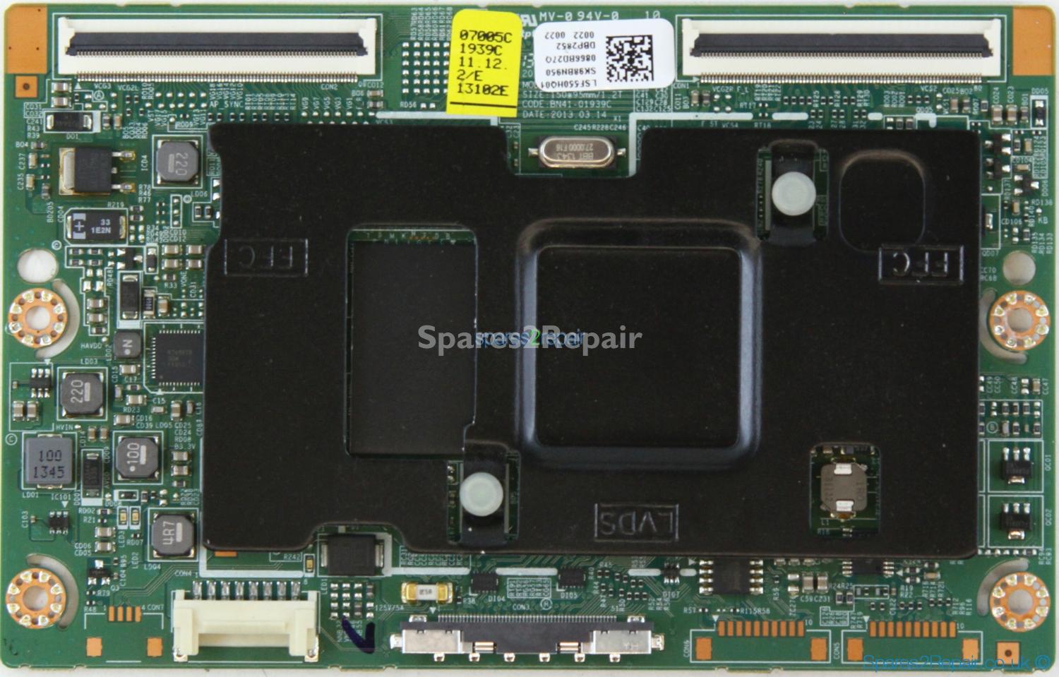 Samsung UE55F8000ST - T-Con - BN95-00866B - BN97-07005C - BN41-01939C - LSF550HQ01 - 2013_TCON_FOX_FT1