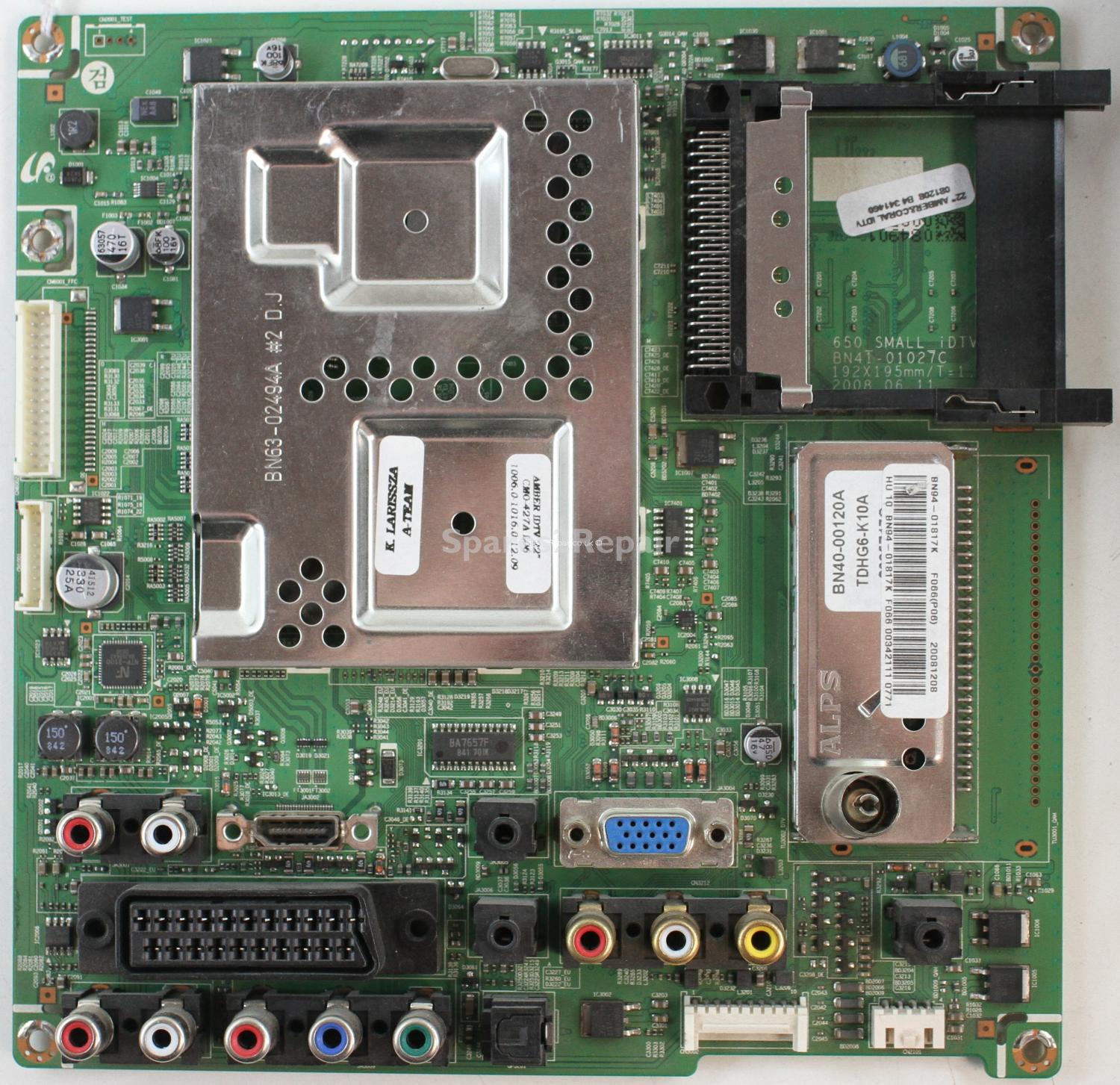 Samsung LE22A656A1D - Main AV - BN41-01027C - BN94-01817K - 650_SMALL_iDTV