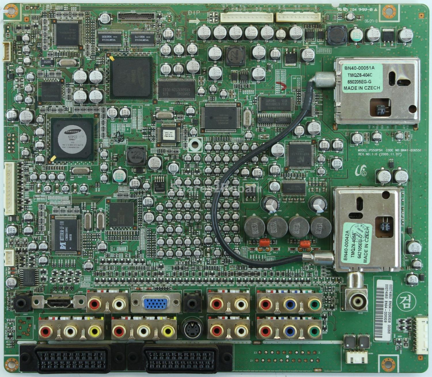 Samsung PS-63P5H - Main AV - BN41-00655C - BN94-00830B