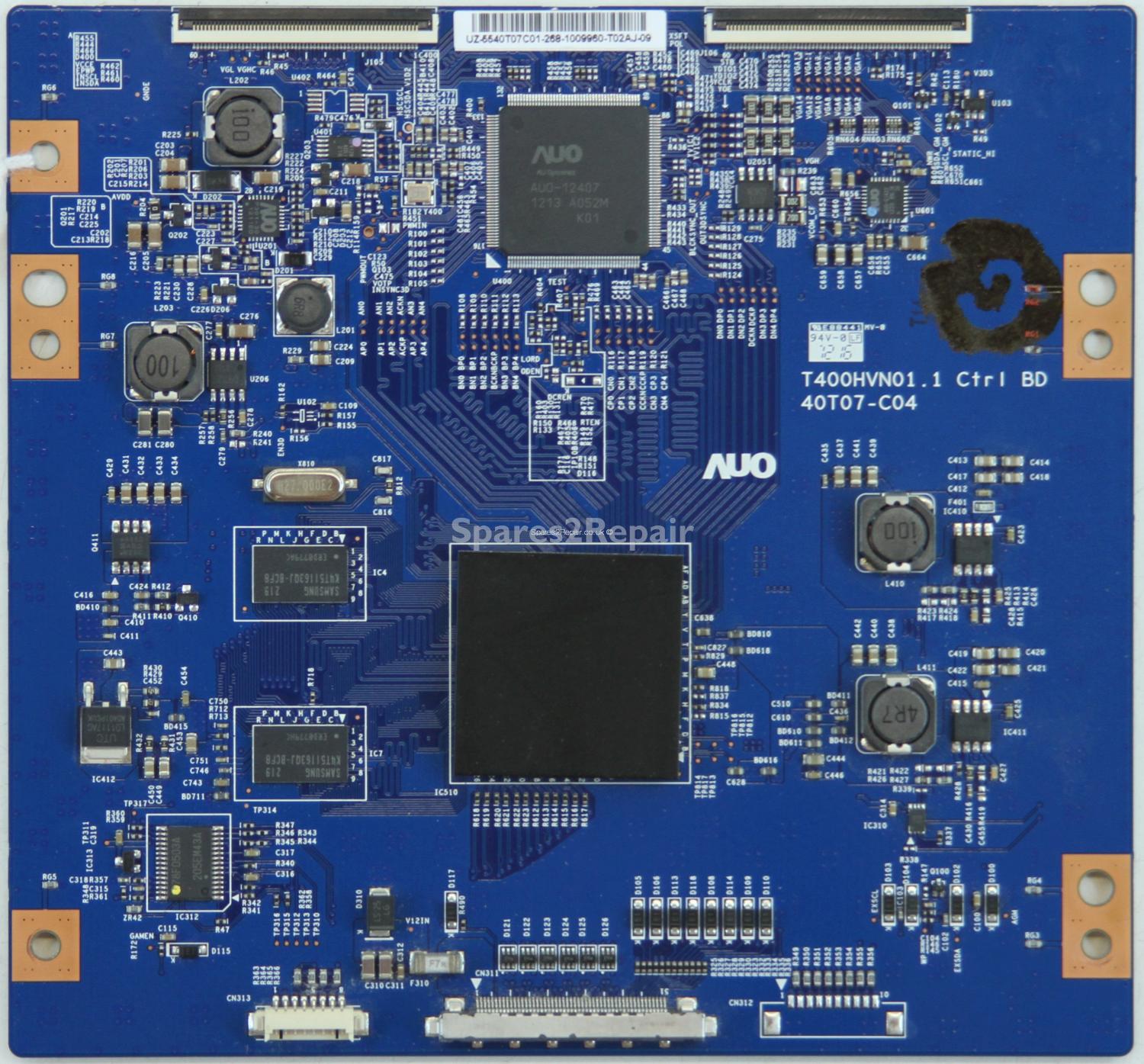 Samsung UE40E56300 - T-Con - 55.40T07.C01 - 40T07-C04 - T400HVNN01.1 Ctrl BD