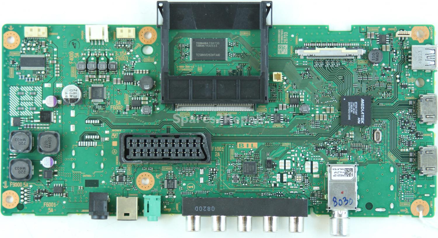 Sony KDL-40R483B - AV Board - 1-889-355-13 - 173463313 - A2036913C