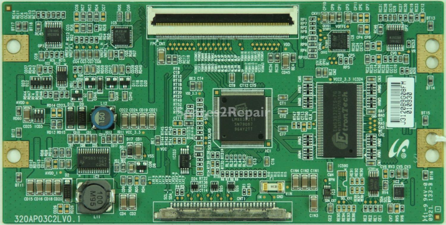 Toshiba 32AV636D - T-Con - LJ94-03120B - 320AP03C2LV0.1