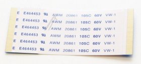 Vestel Cable - 30077604 - FFC 50P/60 0.5MM UL20861 ROHS